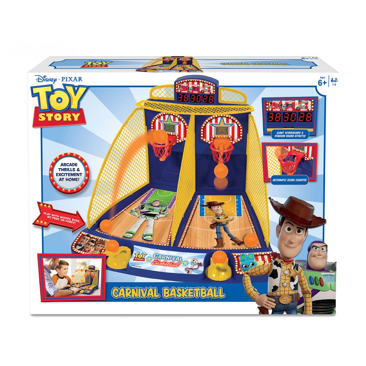 Toy Story Carnival Basketball Family Games