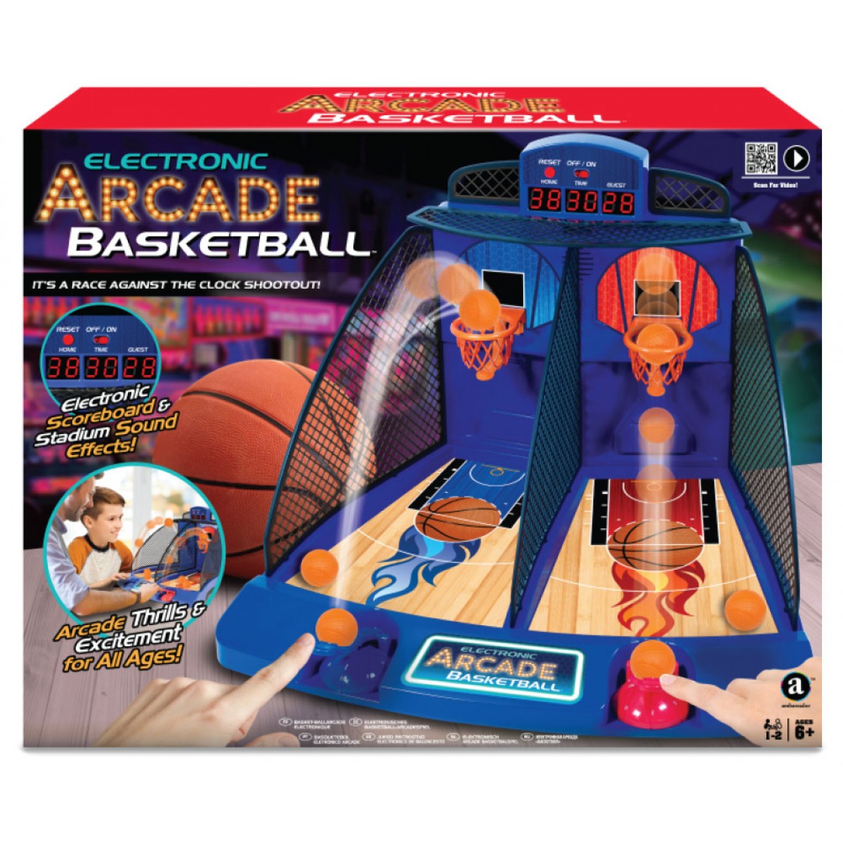 Electronic Arcade Basketball(GPD802) - Introduction (30 seconds