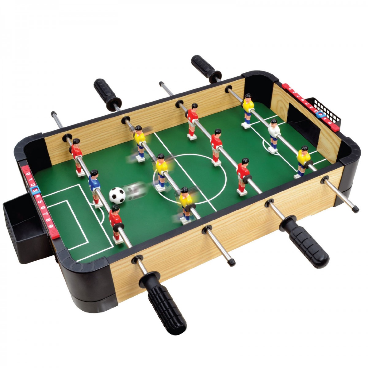 20” TriplePlay Wood Tabletop Foosball (+Ping Pong + Slide Hockey)