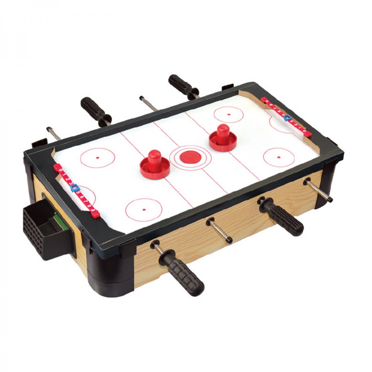 20” TriplePlay Wood Tabletop Foosball (+Ping Pong + Slide Hockey)