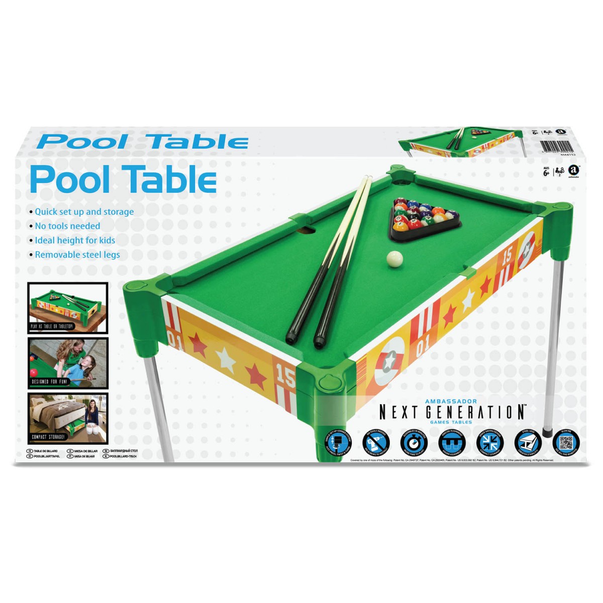 32" (82cm) Table / Tabletop Pool