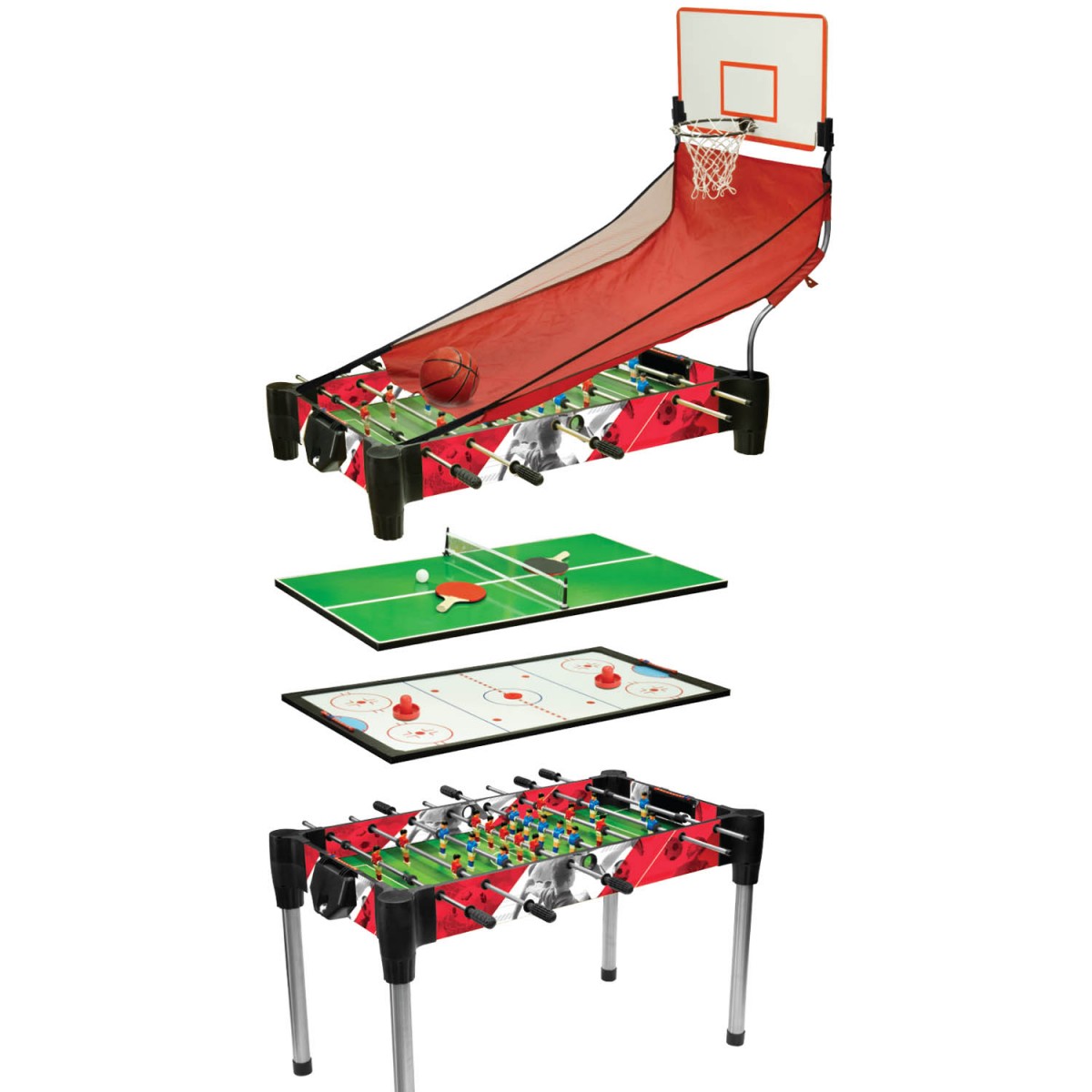 48" (122cm) 4in1 Games Table