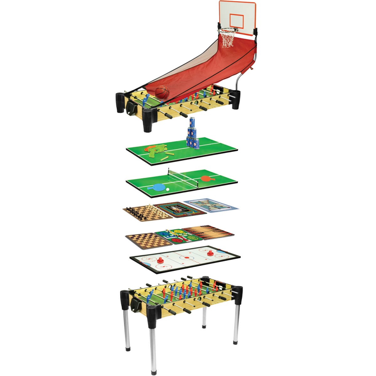 48" (122cm) 12in1 Games Table Games Tables