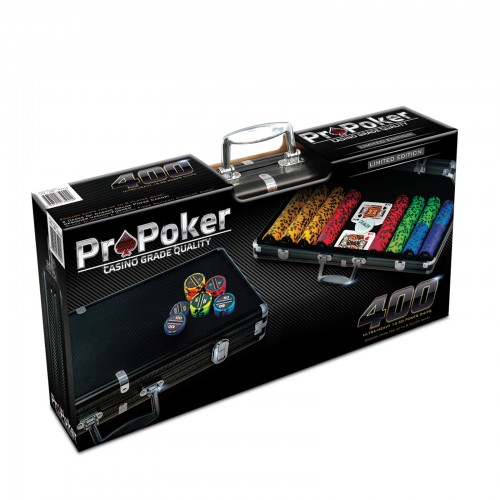 ProPoker 400 Carbon Fiber poker set - Poker & Casino