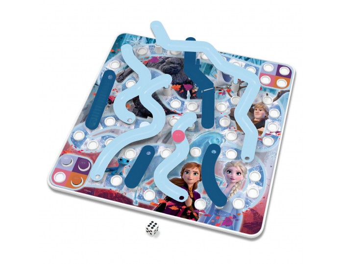 Frozen 3D Ice Slides & Bridges Game