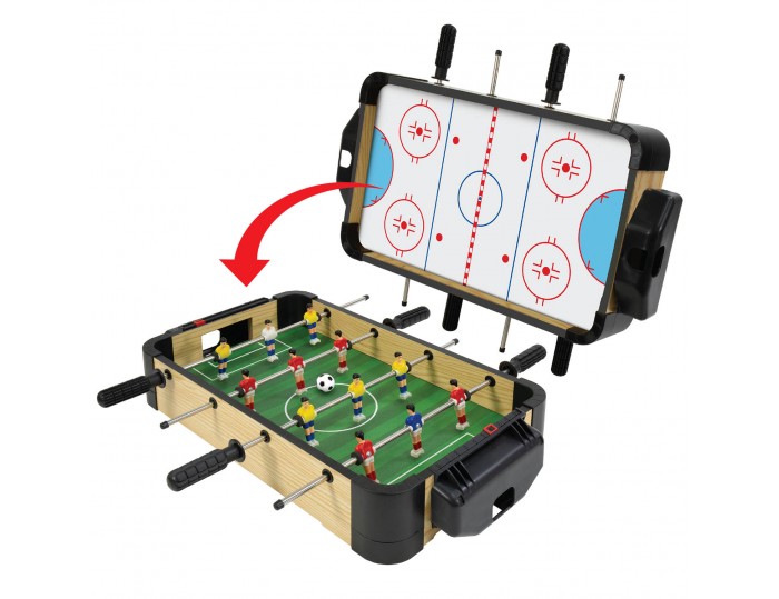 20” (50cm) 2-in-1 Games Table (Football/Foosball & Hockey)