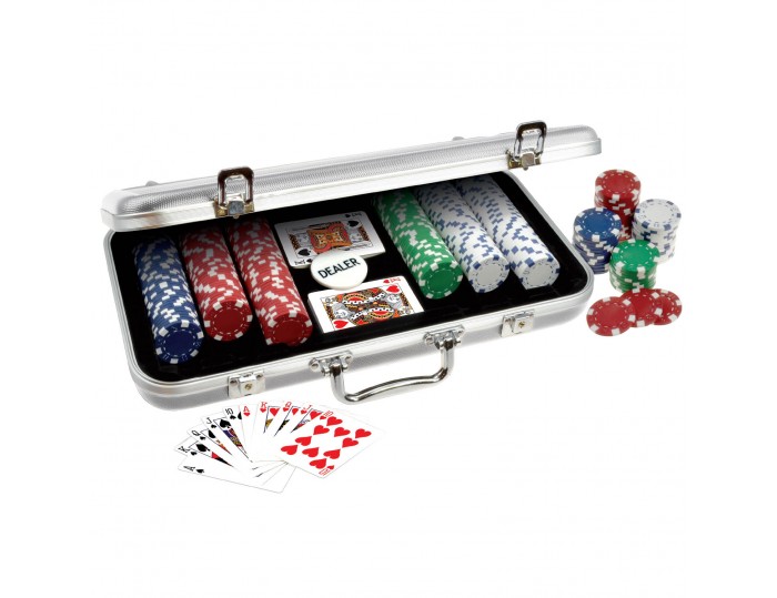 ProPoker 300 11.5g  Poker Chips In Aluminum Case