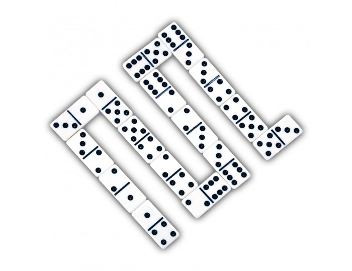 Classic Double-6 Dominoes in Gift Box