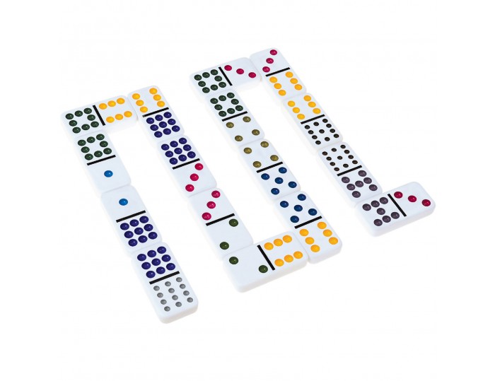 Classic Games Collection - D12 Color Dot Dominoes