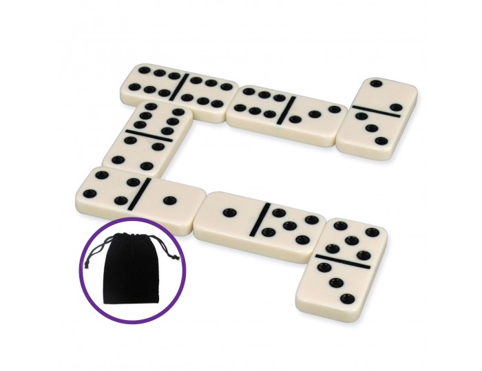 Classic Games Collection - Dominoes with Travel Pouch