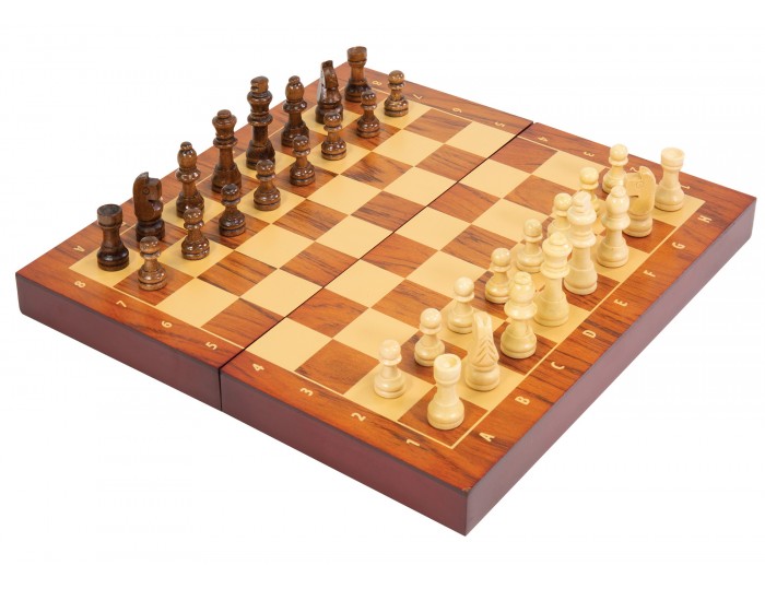 Folding Wood Chess Set