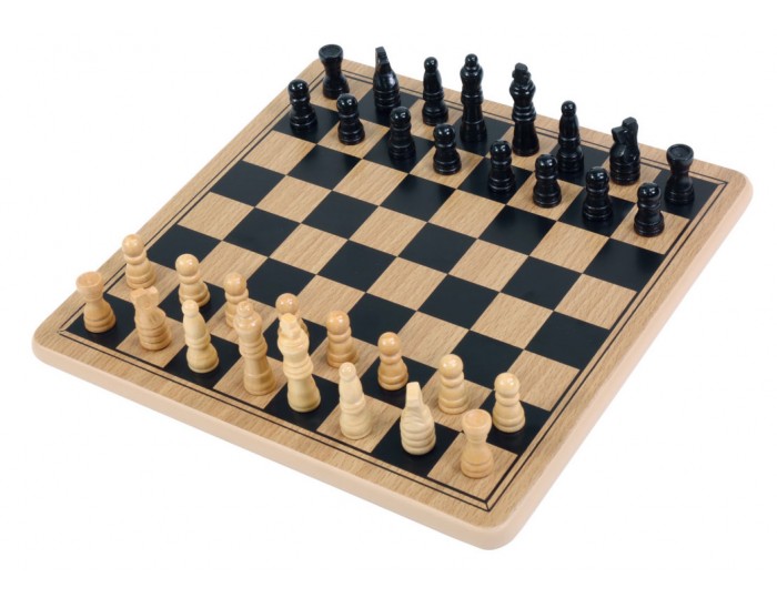 Wood Chess & Checkers