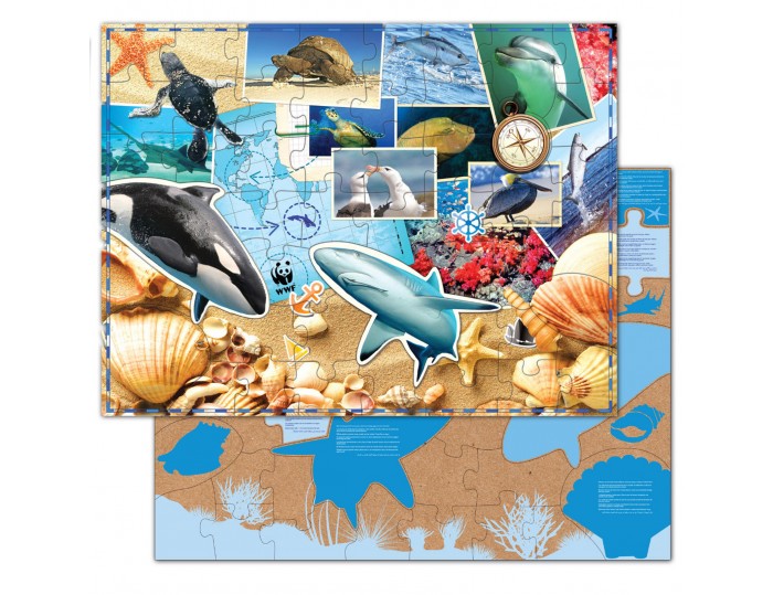 WWF Sea Life Floor Puzzle