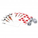 Classic Games Collection - 2 Decks Playing Cards & 5 Dice