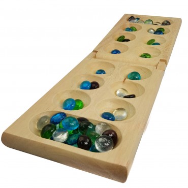 Deluxe Wood Mancala in Gift Box