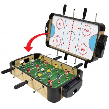20” (50cm) 2-in-1 Games Table (Football/Foosball & Hockey)