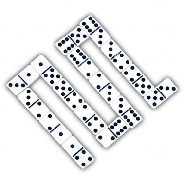 Classic Double-6 Dominoes in Gift Box