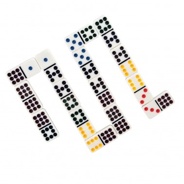 Classic Games Collection - D9 Color Dot Dominoes
