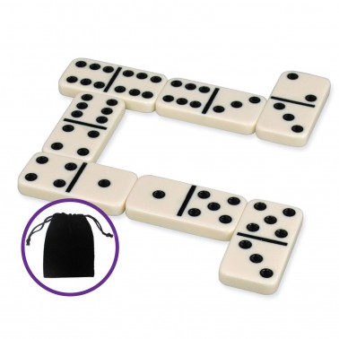 Classic Games Collection - Dominoes with Travel Pouch