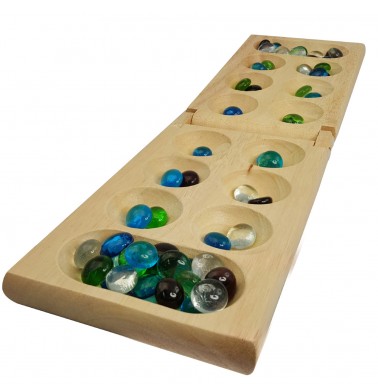 Deluxe Wood Mancala in Gift Box