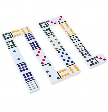 Classic Games Collection - D12 Color Dot Dominoes