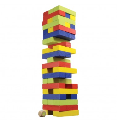 Classic Games Collection - Wood Tumblin' Tower (colored)