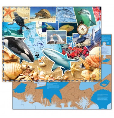 WWF Sea Life Floor Puzzle