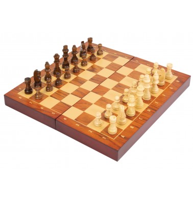 Folding Wood Chess Set