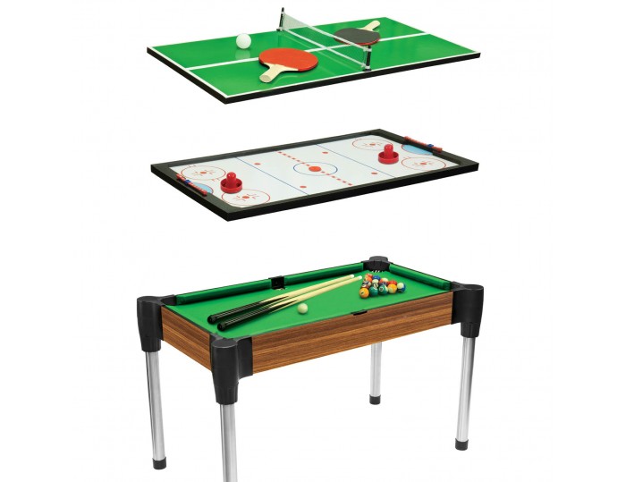48" (122cm) 3-in-1 Games Table