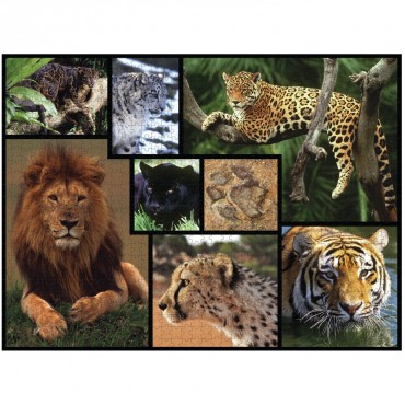WWF 1000 piece puzzle - Wild Cats