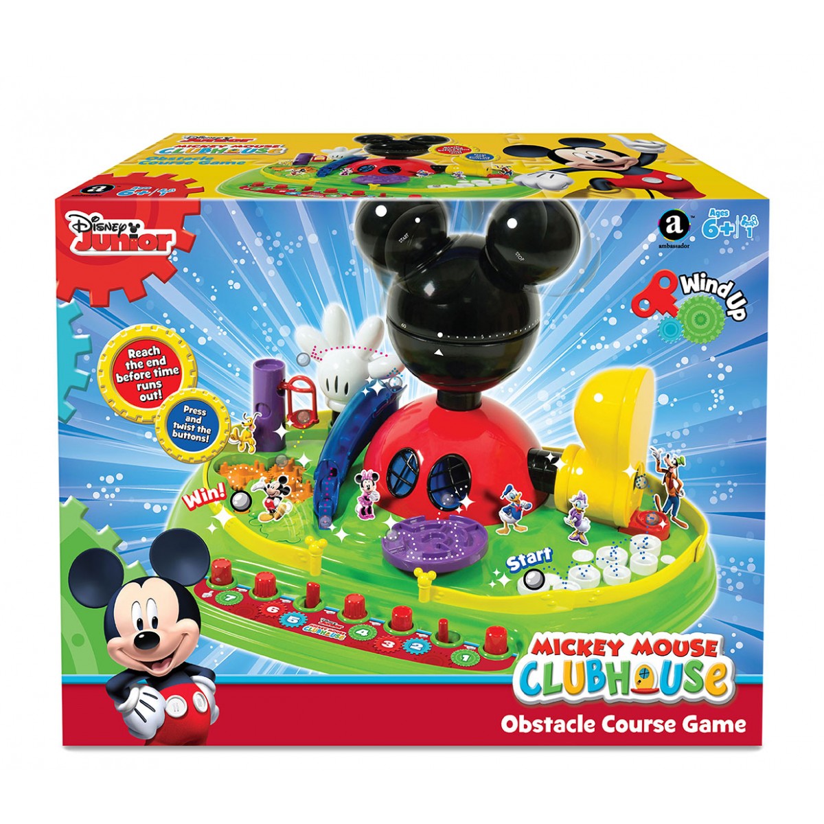 Mickey Mouse Clubhouse Obstacle Course Game -