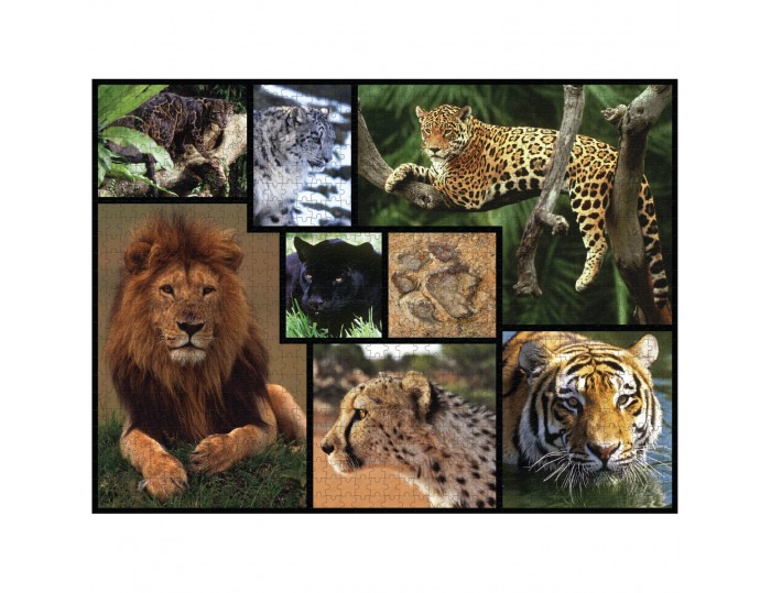 WWF 1000 piece puzzle - Wild Cats