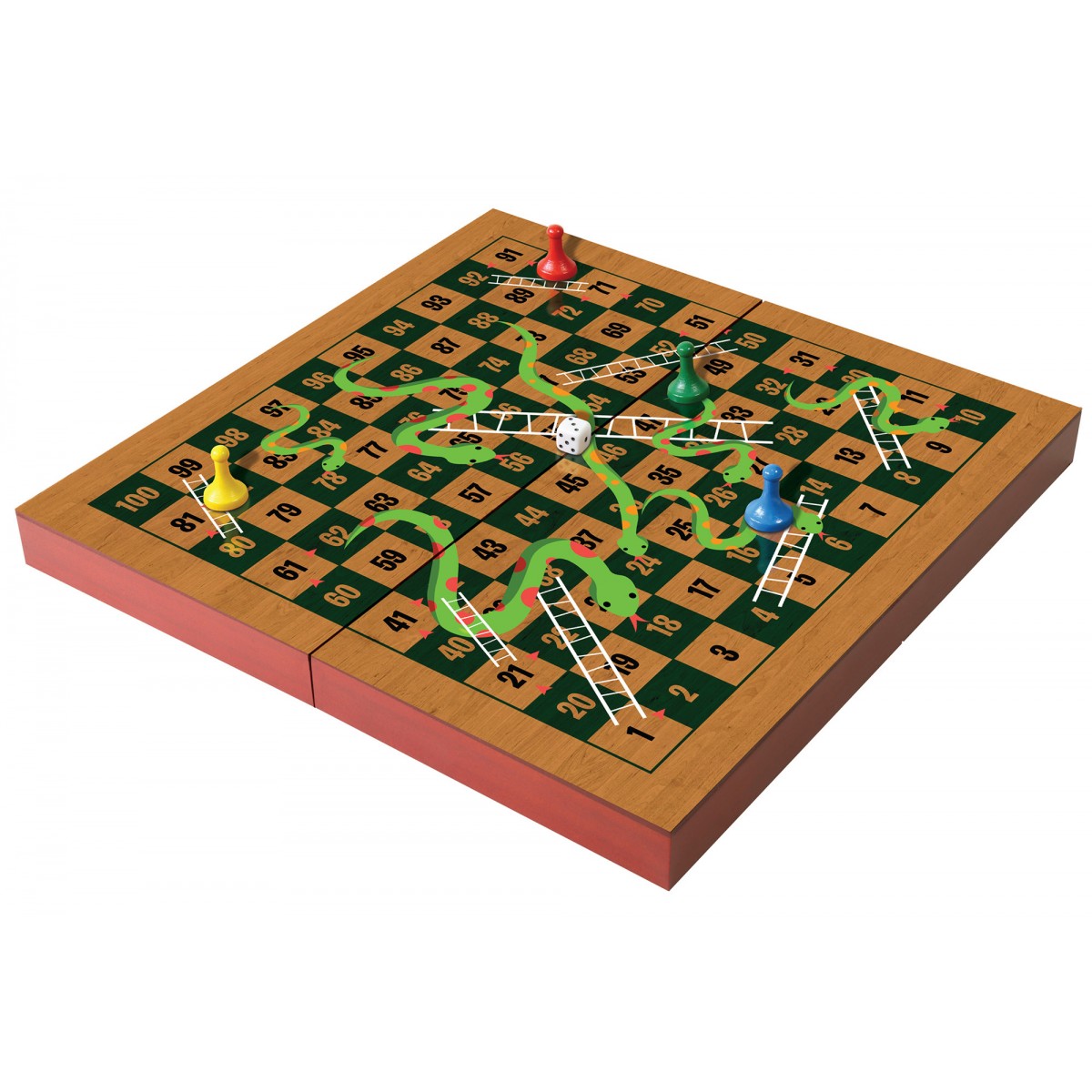 Wooden Snakes And Ladders vlr.eng.br