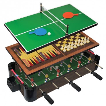 20" (50cm) 5-in-1 Tabletop Foosball (Football/Soccer)