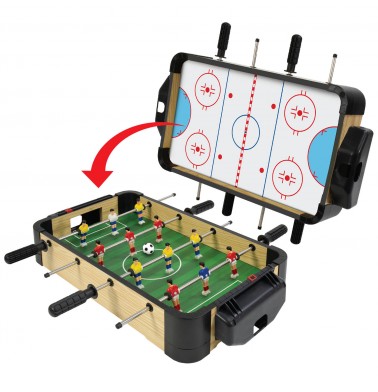 20” (50cm) 2-in-1 Games Table (Football/Foosball & Hockey)