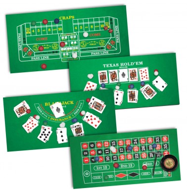 ProPoker 4-in-1 Casino Night Set